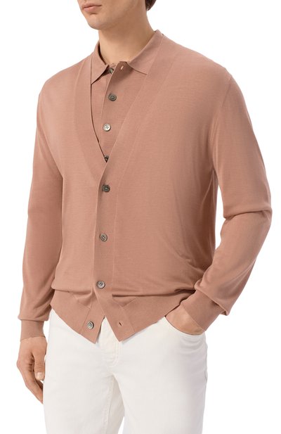 Шелковый кардиган 12 STOREEZ, арт. 137299, фото 3