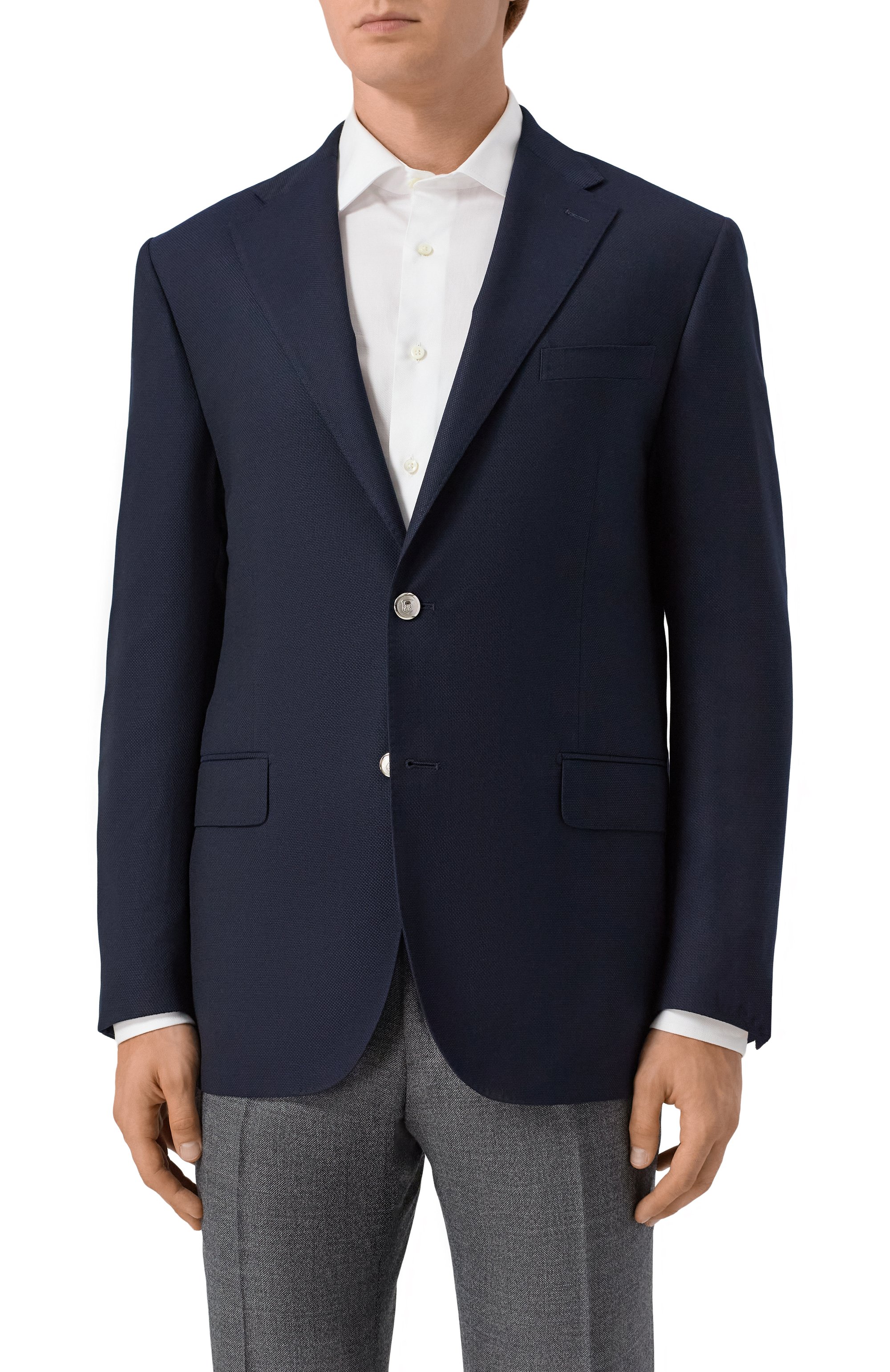 Шерстяной пиджак CORNELIANI, арт. 266008-2618475, фото 4