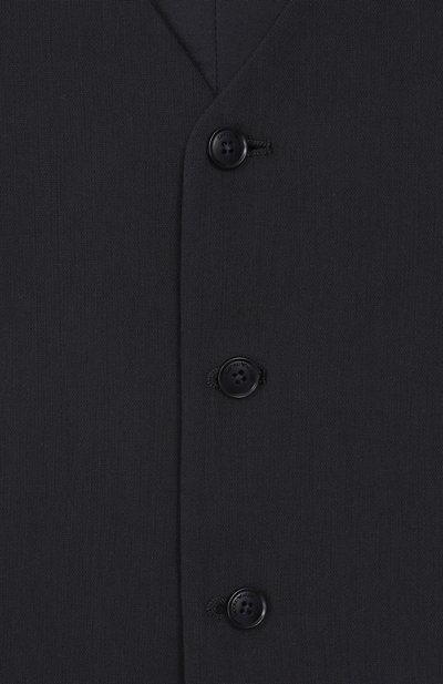 Жилет из вискозы и хлопка EMPORIO ARMANI темно-синего цвета по цене 29950 руб., арт. EB000905/AF21040, фото 3 Жилет из вискозы и хлопка EMPORIO ARMANI, арт. EB000905/AF21040, фото 3