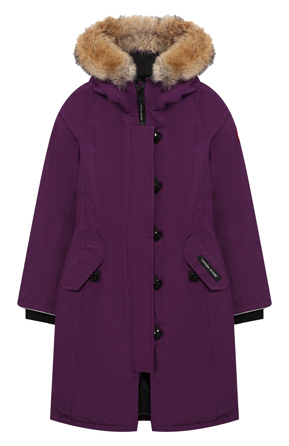 Пуховая парка brittania с меховой отделкой капюшона CANADA GOOSE, арт. 4593Y, фото 1
