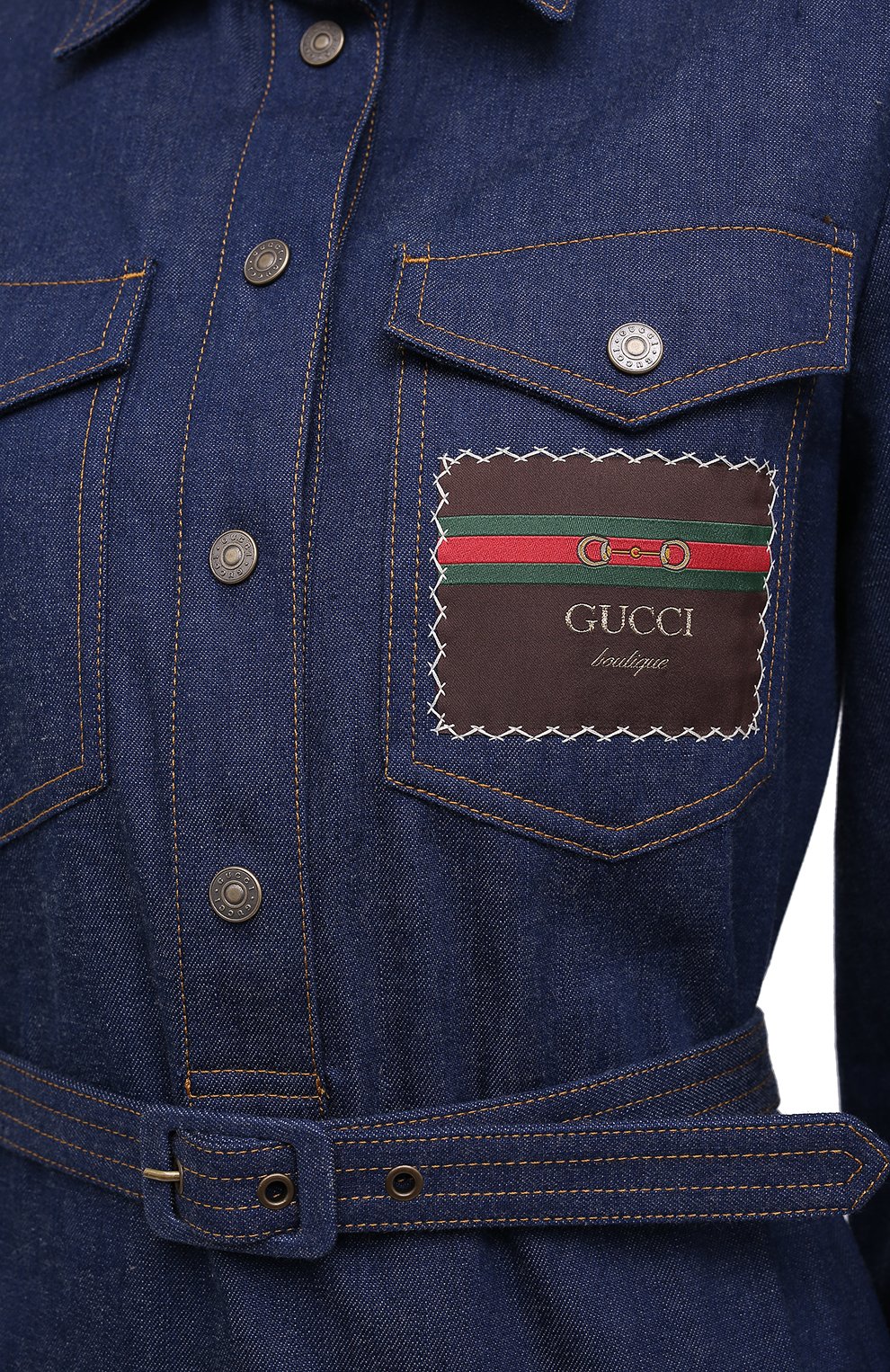 Джинсовое платье GUCCI, арт. 625069/XDA93, фото 5