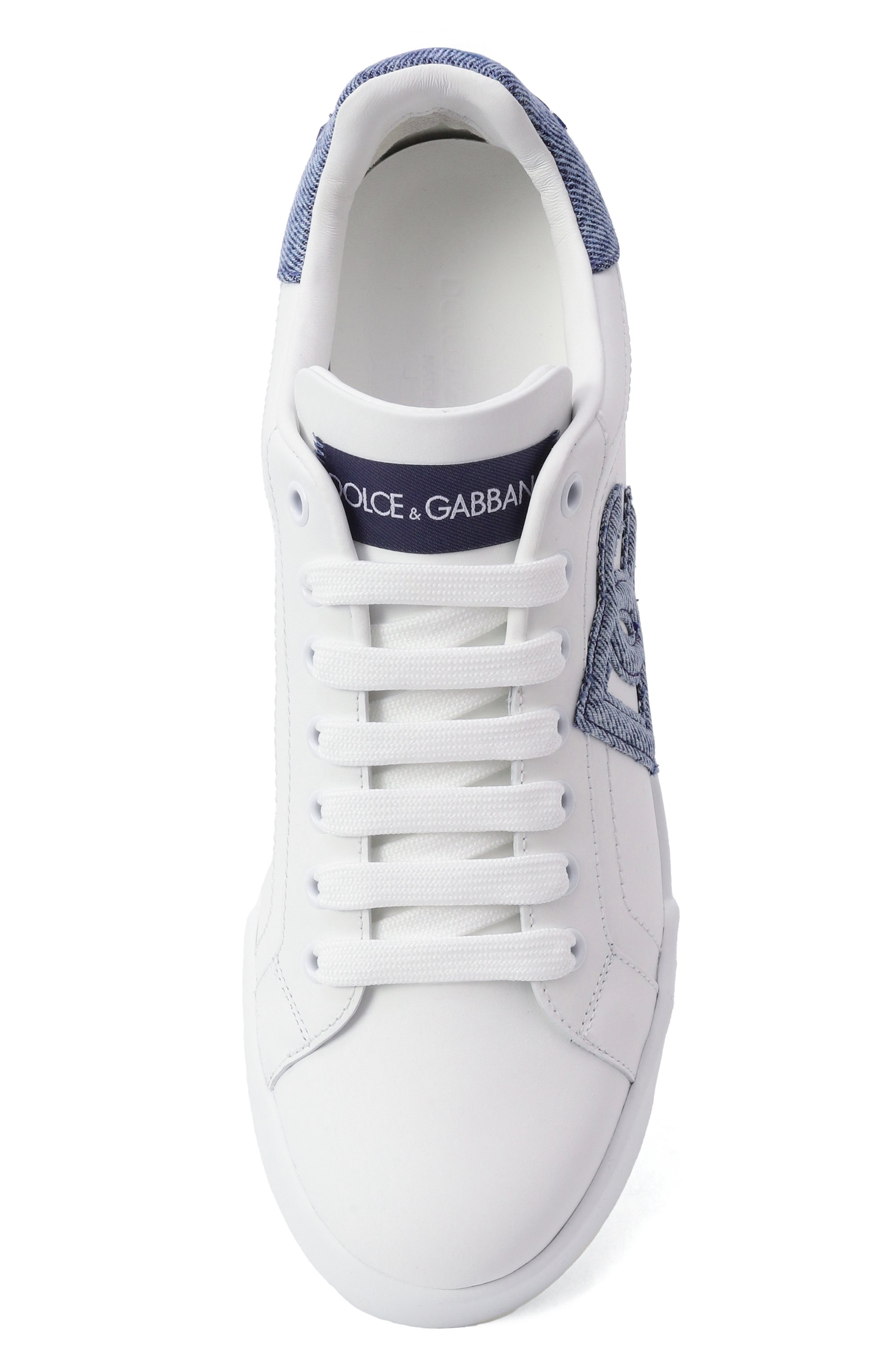 Кожаные кеды portofino light DOLCE & GABBANA, арт. CK2318/A6H53, фото 6