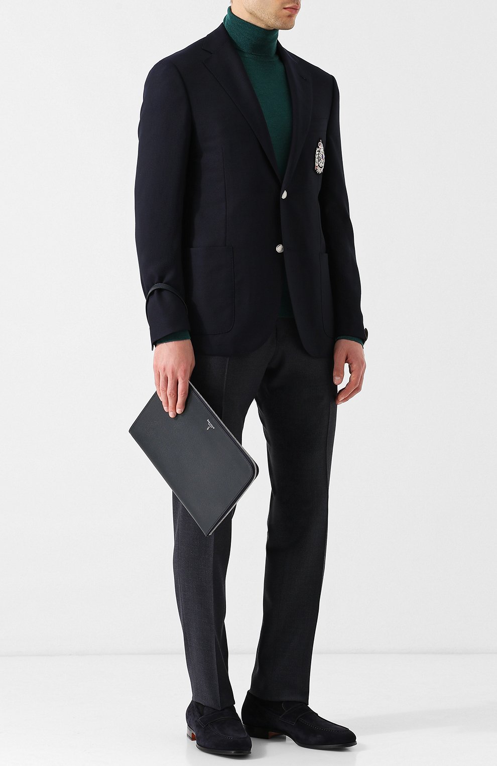 Кожаная папка для бумаг на молнии SERAPIAN, арт. SEV0EMLL6940M30A, фото 2