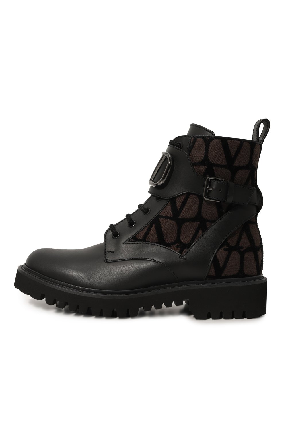 Комбинированные ботинки vlogo signature VALENTINO, арт. 3W2S0Q03HQZ, фото 4