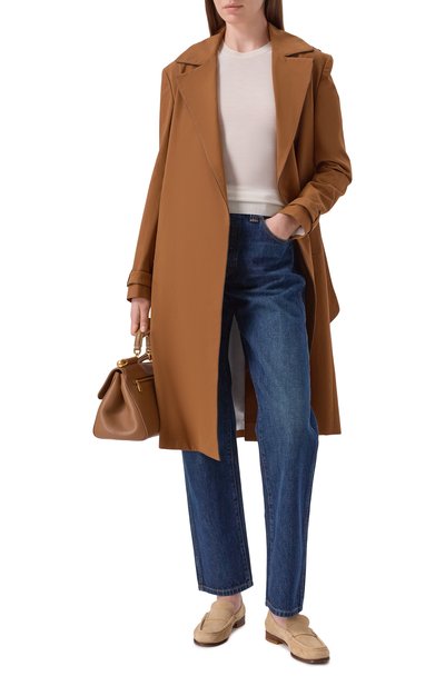 Хлопковый тренч KITON, арт. D61613K0993G, фото 2