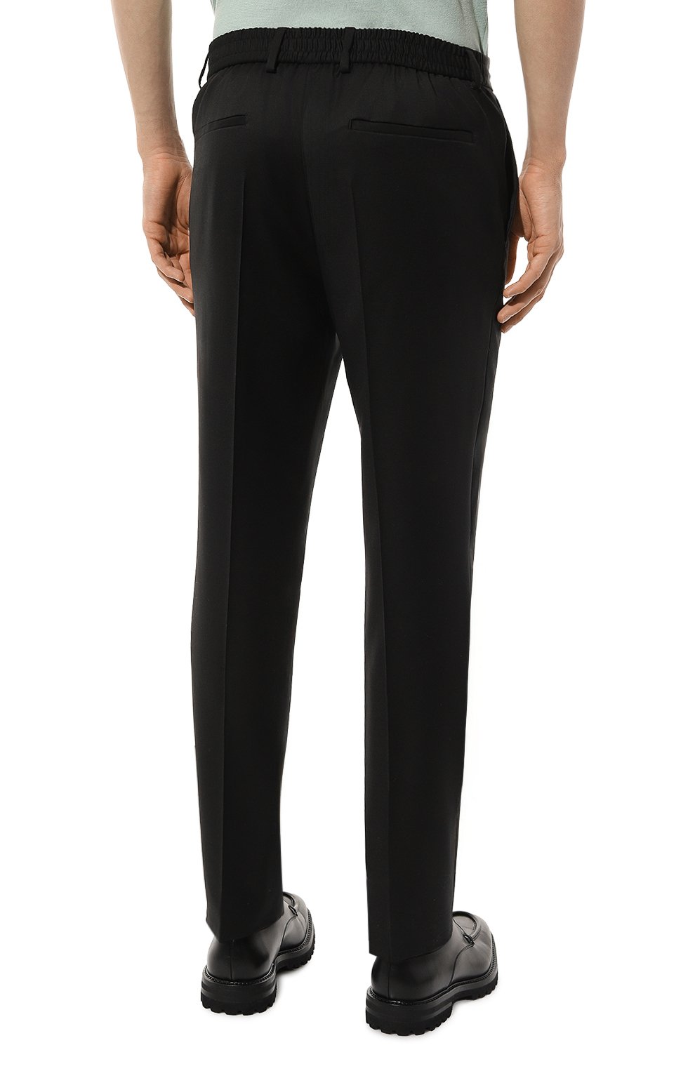 Шерстяные брюки BOSS, арт. 50469169, фото 4