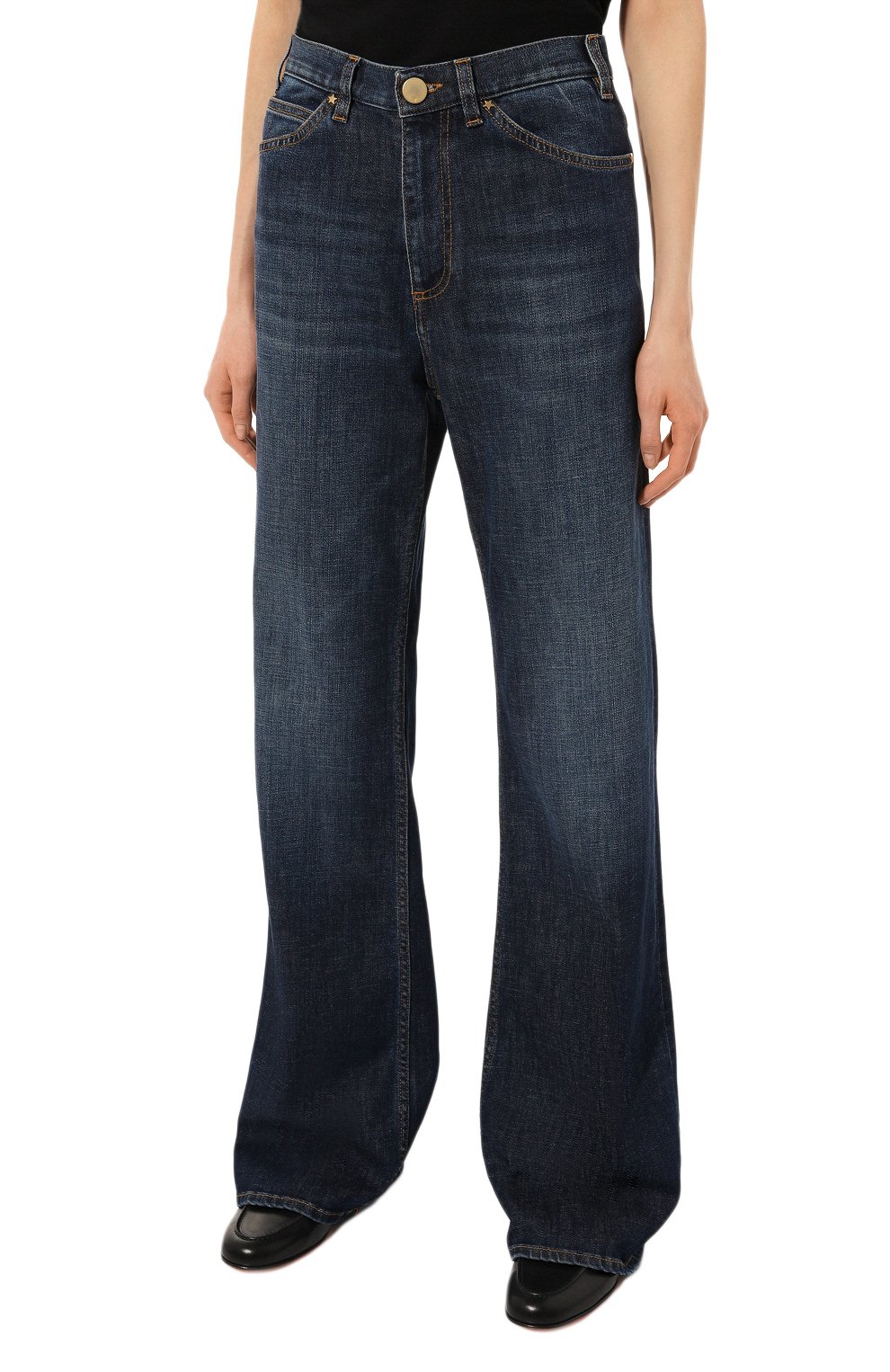 Джинсы LORENA ANTONIAZZI темно-синего цвета по цене 46850 руб., арт. P2359PA28A/4048, фото 3 Джинсы LORENA ANTONIAZZI, арт. P2359PA28A/4048, фото 3