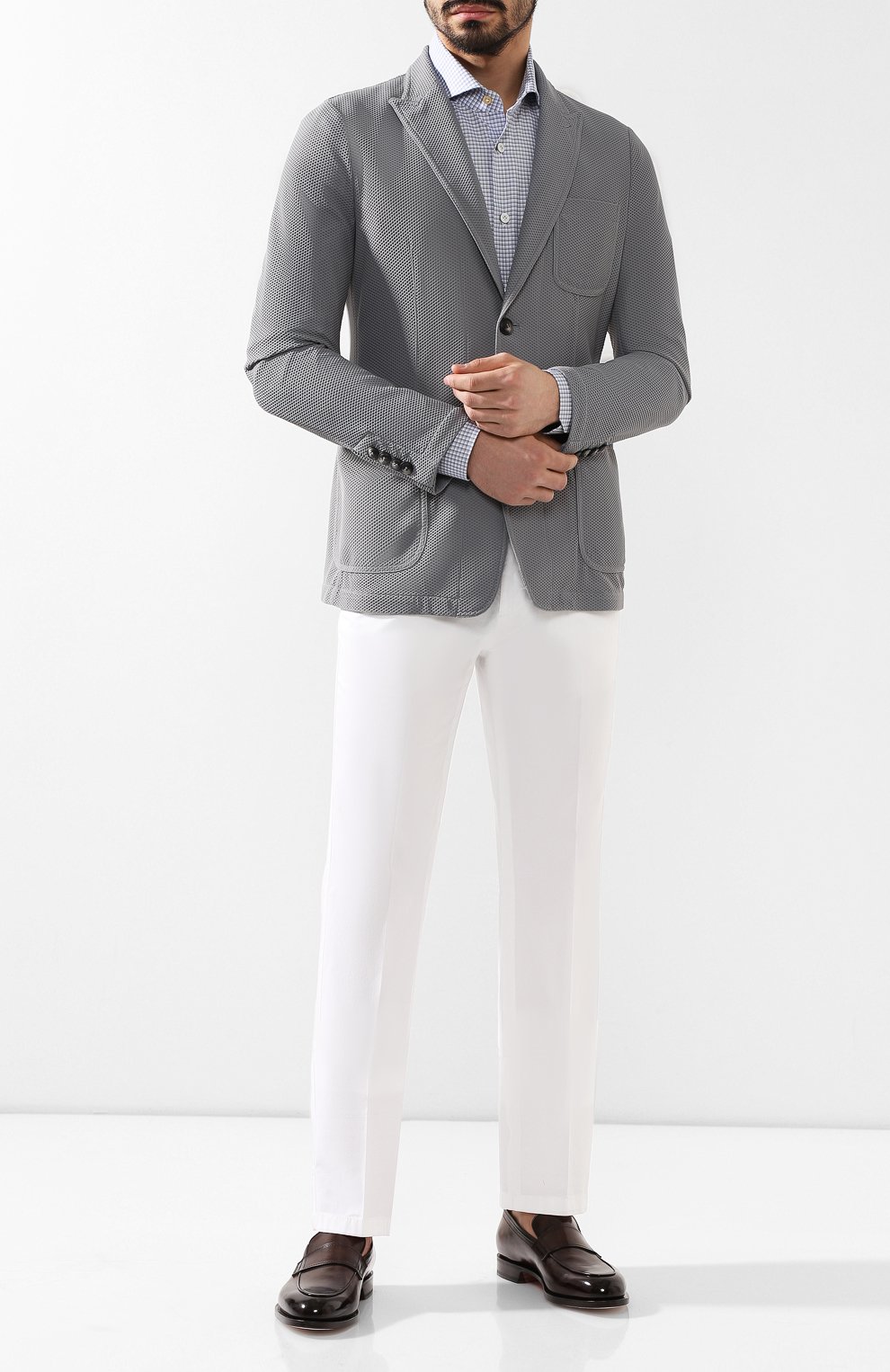 Однобортный пиджак GIORGIO ARMANI, арт. 9SGGG076/J0008, фото 2