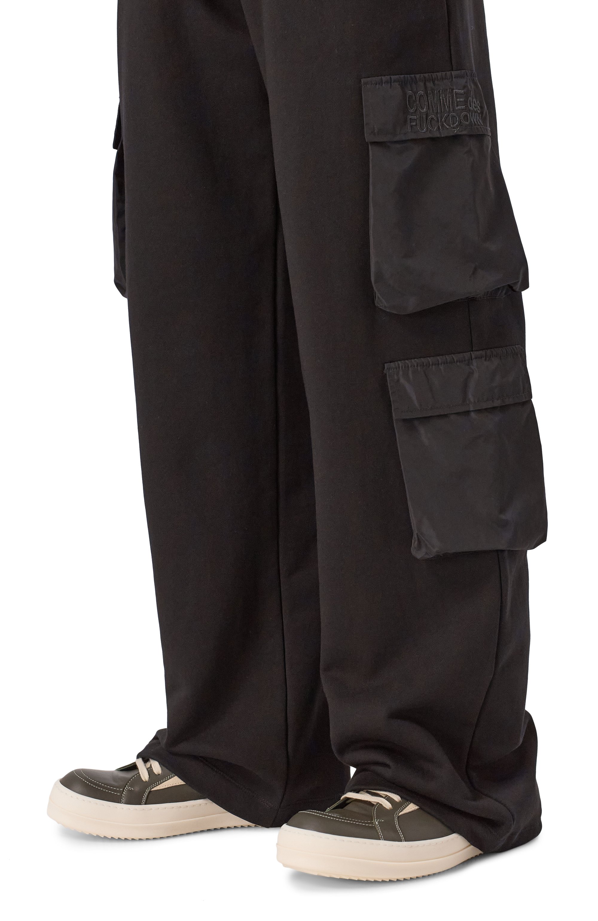 Кожаные кеды concordians vintage RICK OWENS, арт. RU02E1897/LC0LVS, фото 3