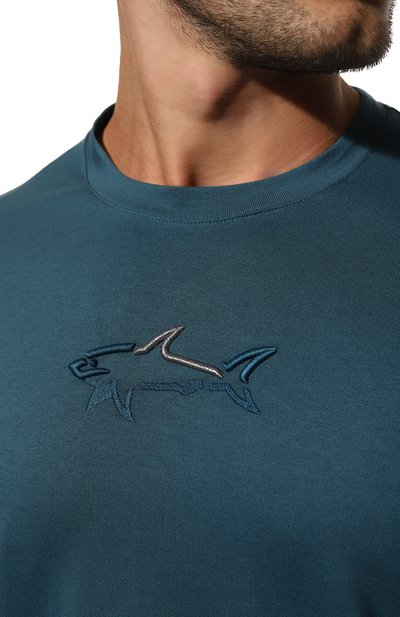 Хлопковая футболка PAUL&SHARK, арт. 12311647, фото 5