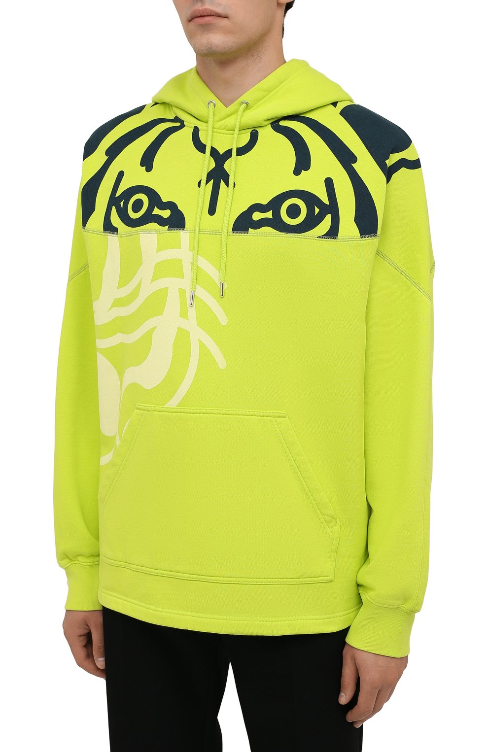 Хлопковое худи kenzo x wwf KENZO, арт. FB65SW5384M0, фото 3