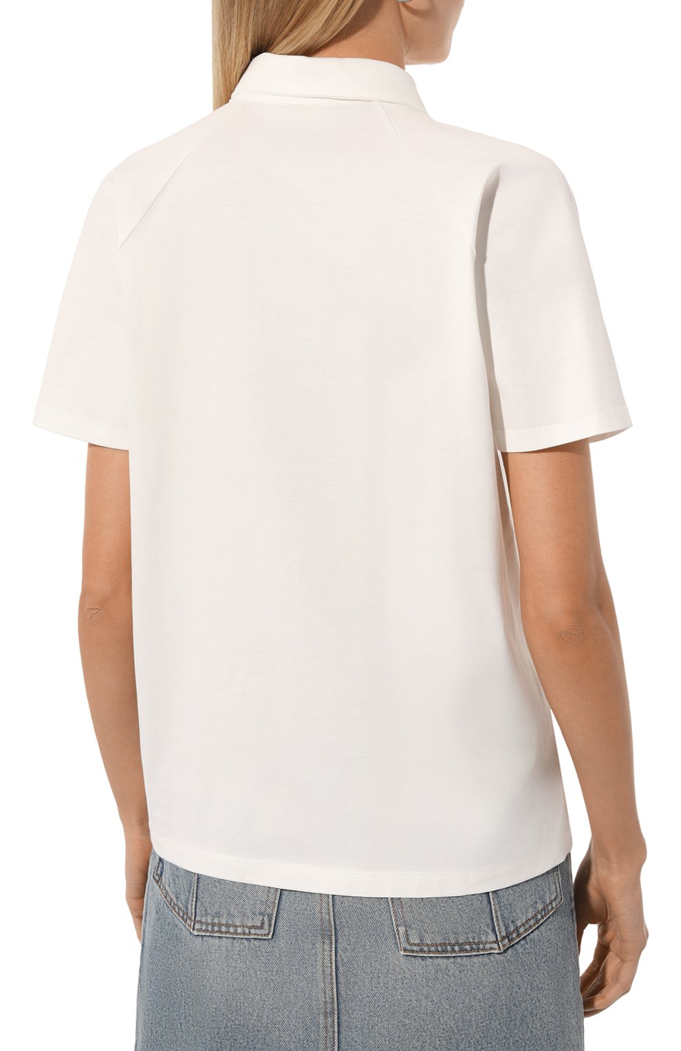 Хлопковое поло ELIE SAAB, арт. TS003, фото 4