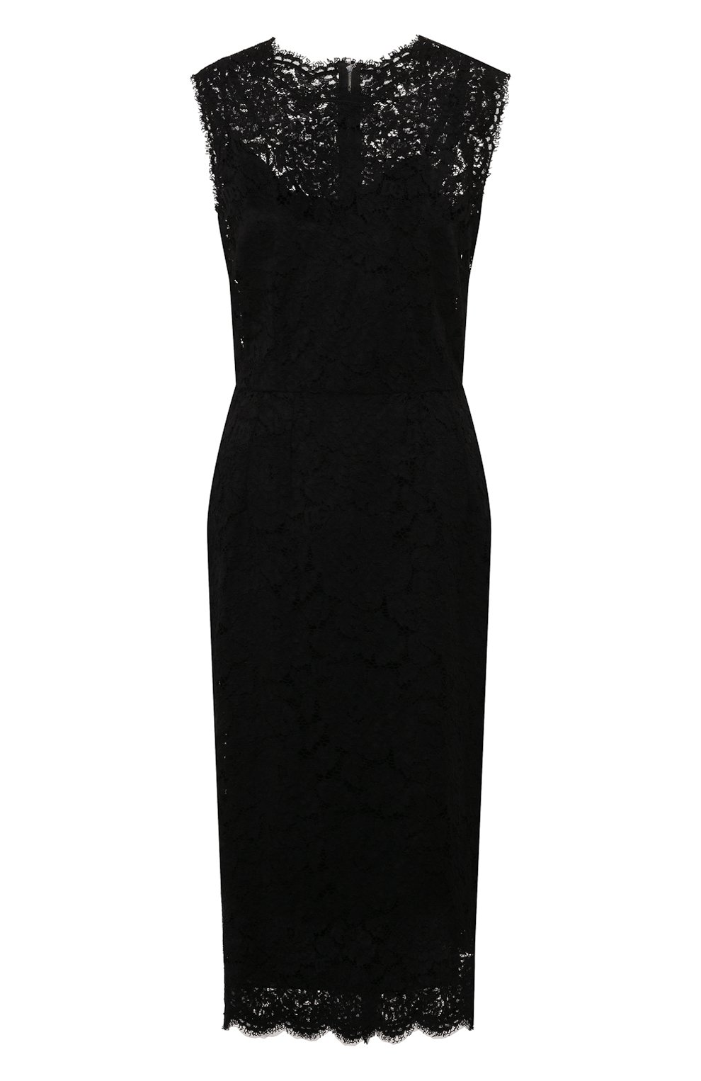 Платье из вискозы и х�лопка DOLCE & GABBANA, арт. F6H0ZT/GDCLZ, фото 1