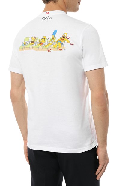 Хлопковая футболка MC2 SAINT BARTH, арт. STBM/TSHIRT MAN/00140D, фото 4