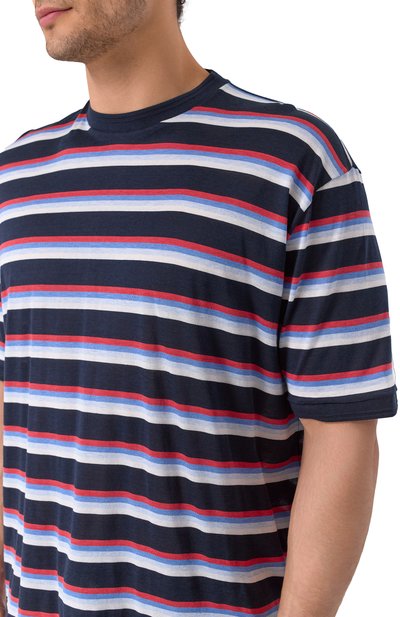 Футболка из хлопка и шелка PAUL&SHARK, арт. 25411058/3XL, фото 5