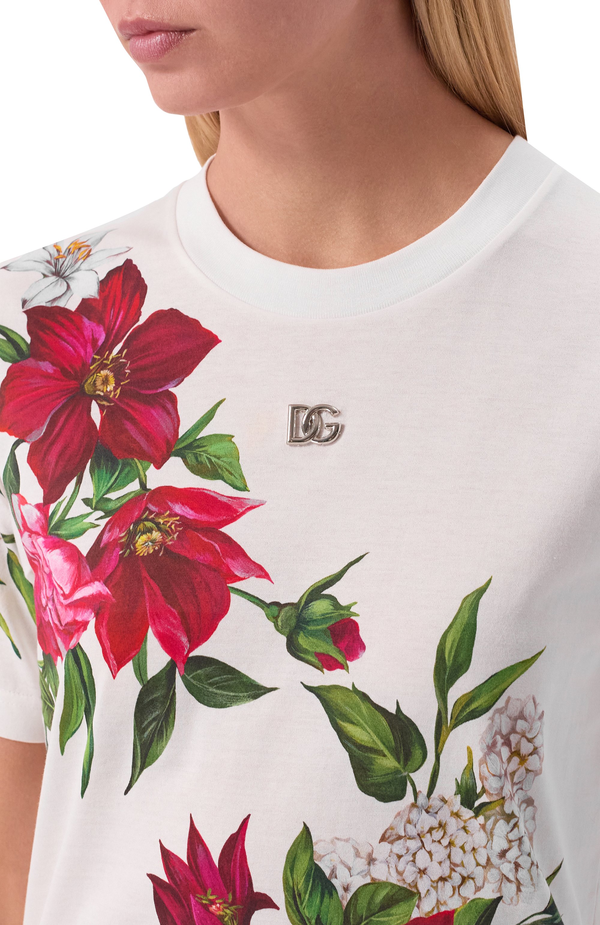 Хлопковая футболка DOLCE & GABBANA, арт. F8U04T/GDDC3, фото 5