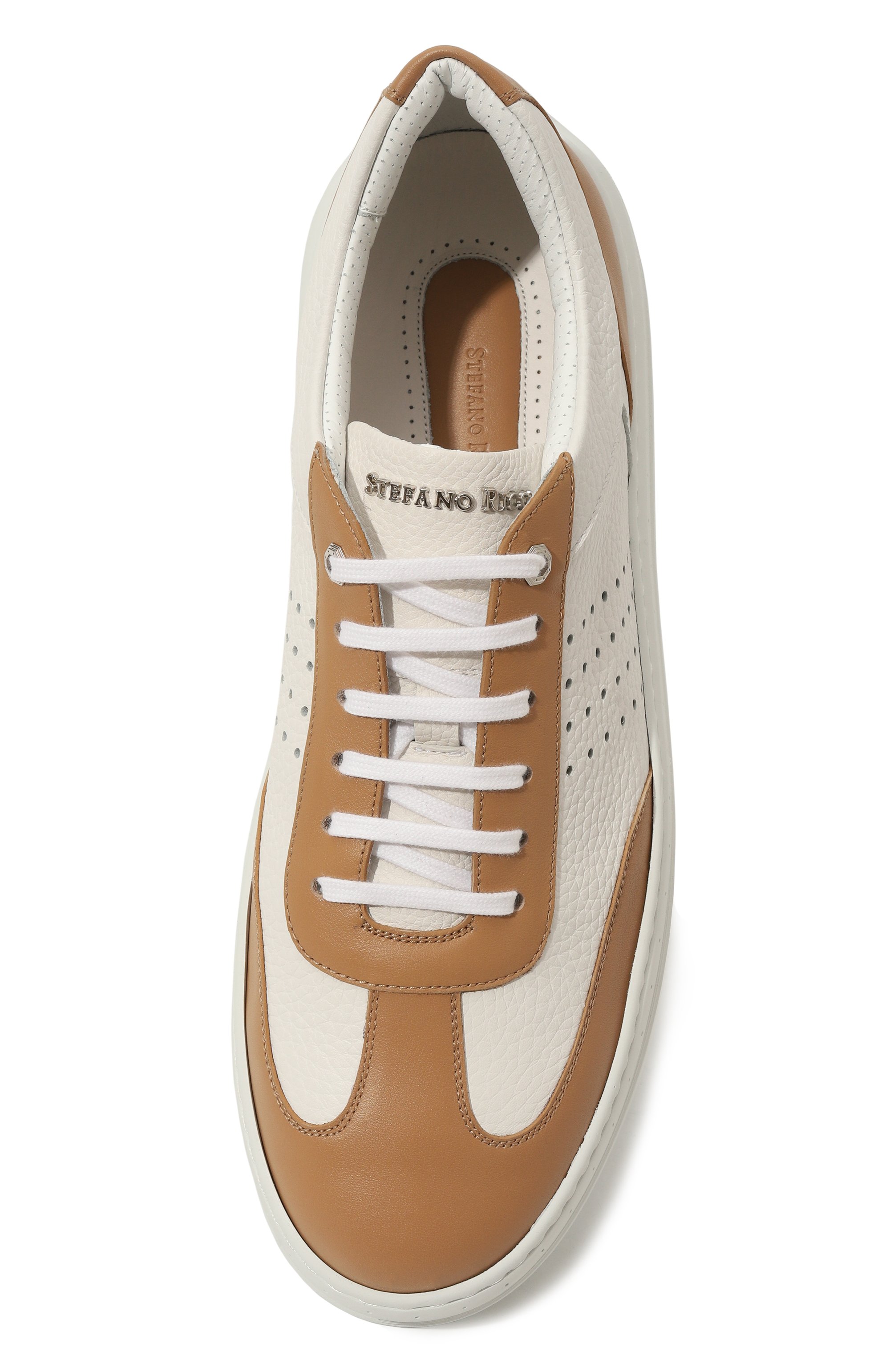 Кожаные кеды STEFANO RICCI, арт. UF51_G6507/VTVDMR, фото 6