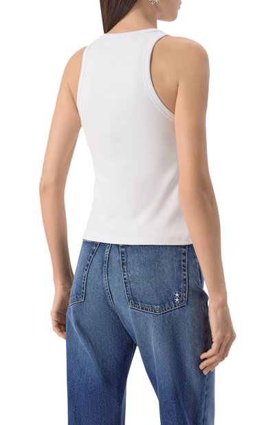 Хлопковая майка MSGM, арт. 3842MDT82 257120/257120, фото 4