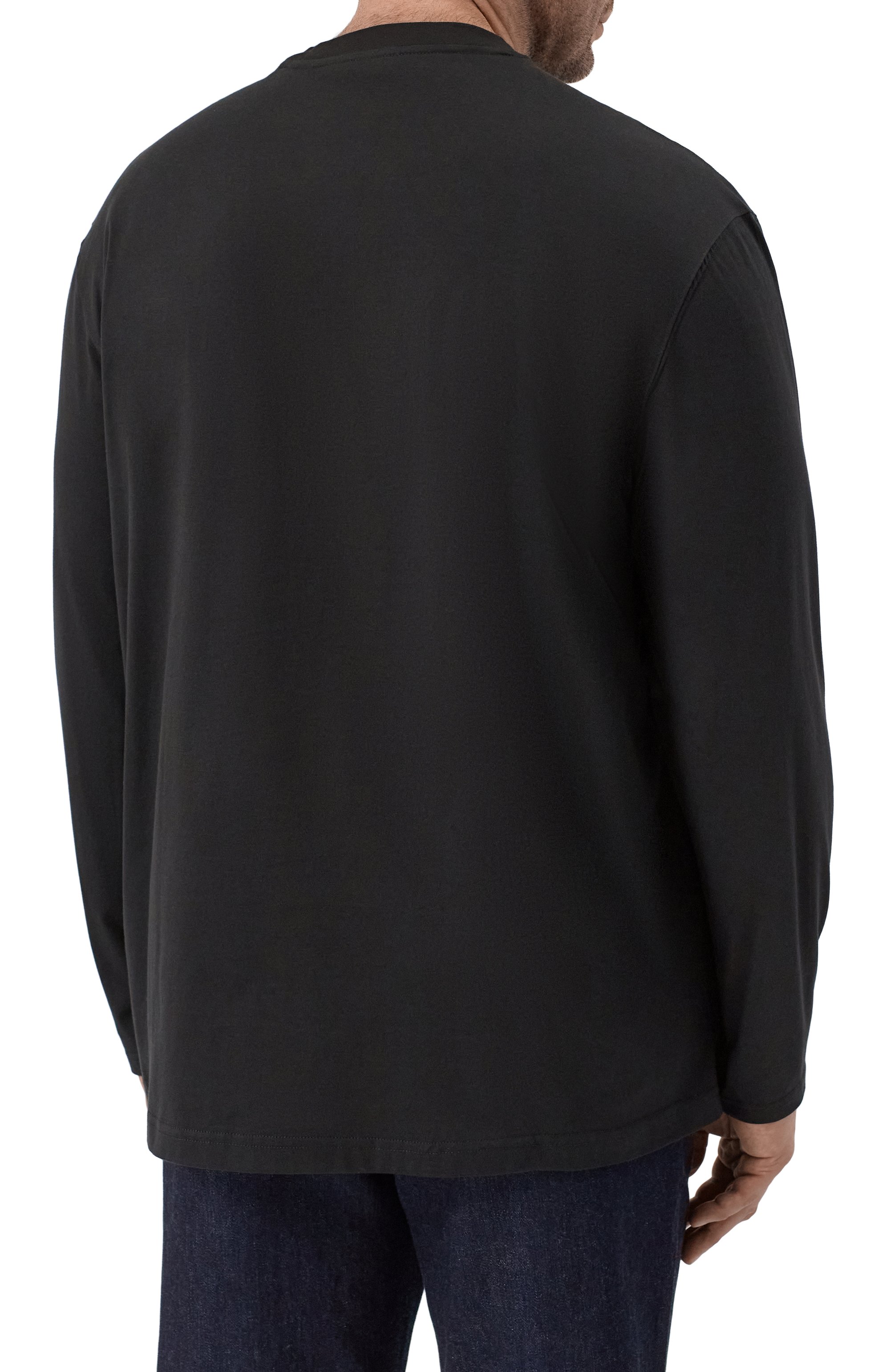 Хлопковый лонгслив PAUL&SHARK, арт. 99311006, фото 4