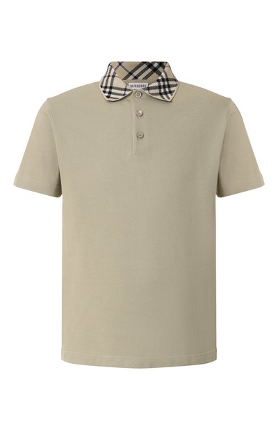 Мужское хлопковое поло BURBERRY, арт. 8103866