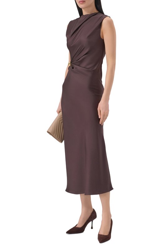 Замшевые туфли Ixia 80 Jimmy Choo IXIA 80/JRS Коричневый  IXIA 80/JRS Фото 3