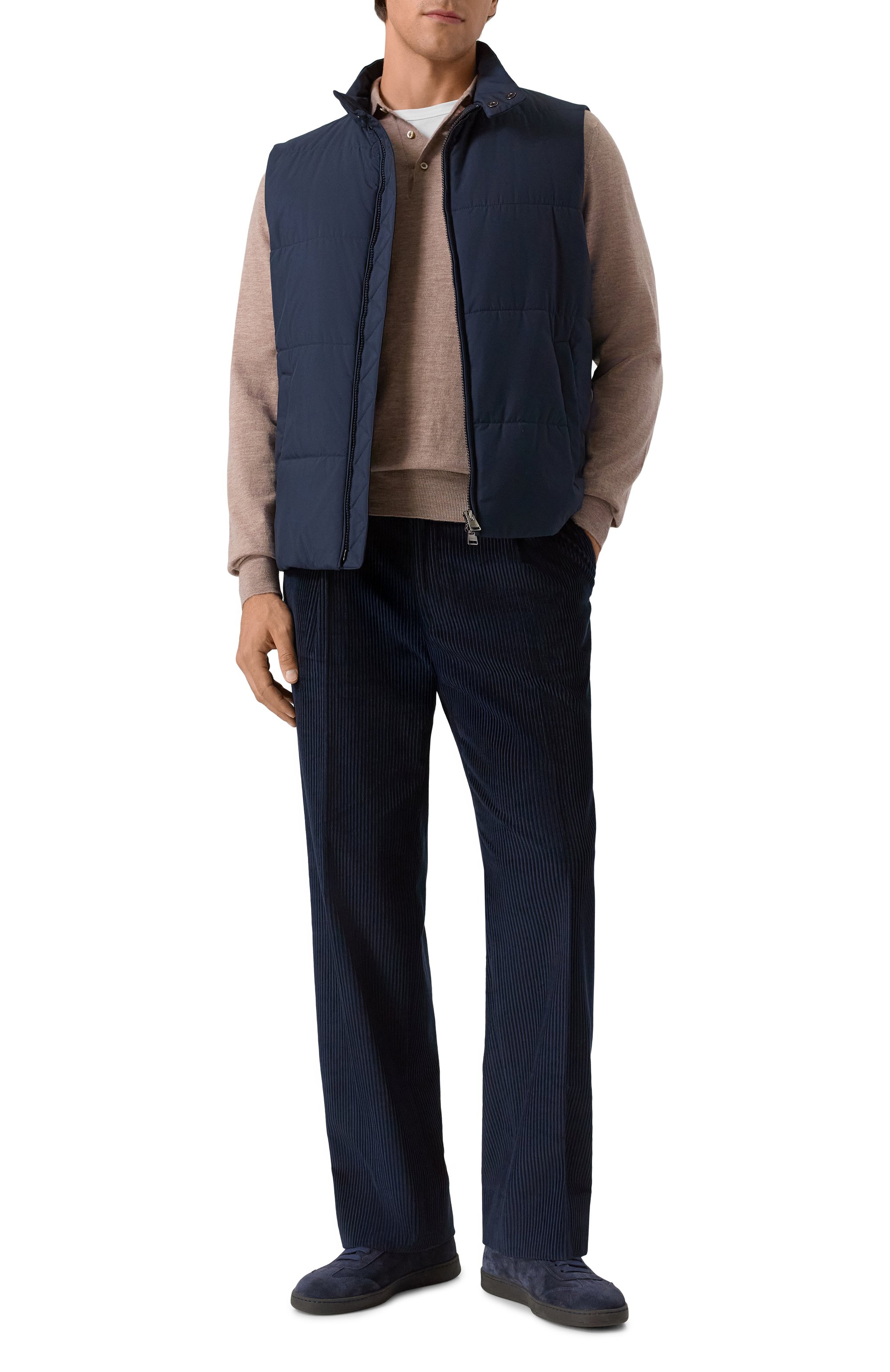 Вельветовые брюки CORNELIANI, арт. 264L26-2618203, фото 2