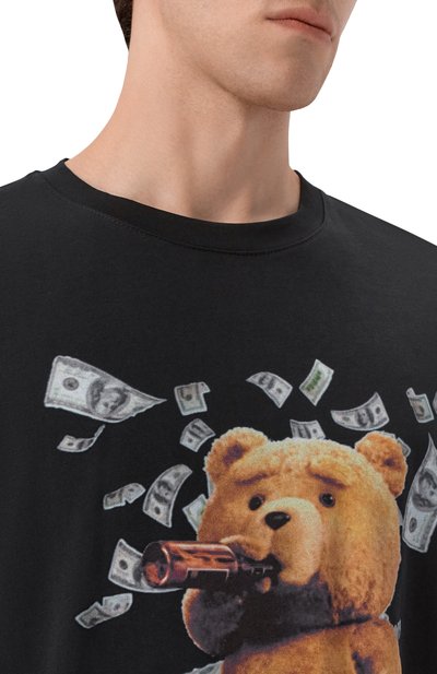 Хлопковая футболка BISIBIGLIO, арт. TED PAYCASH, фото 5