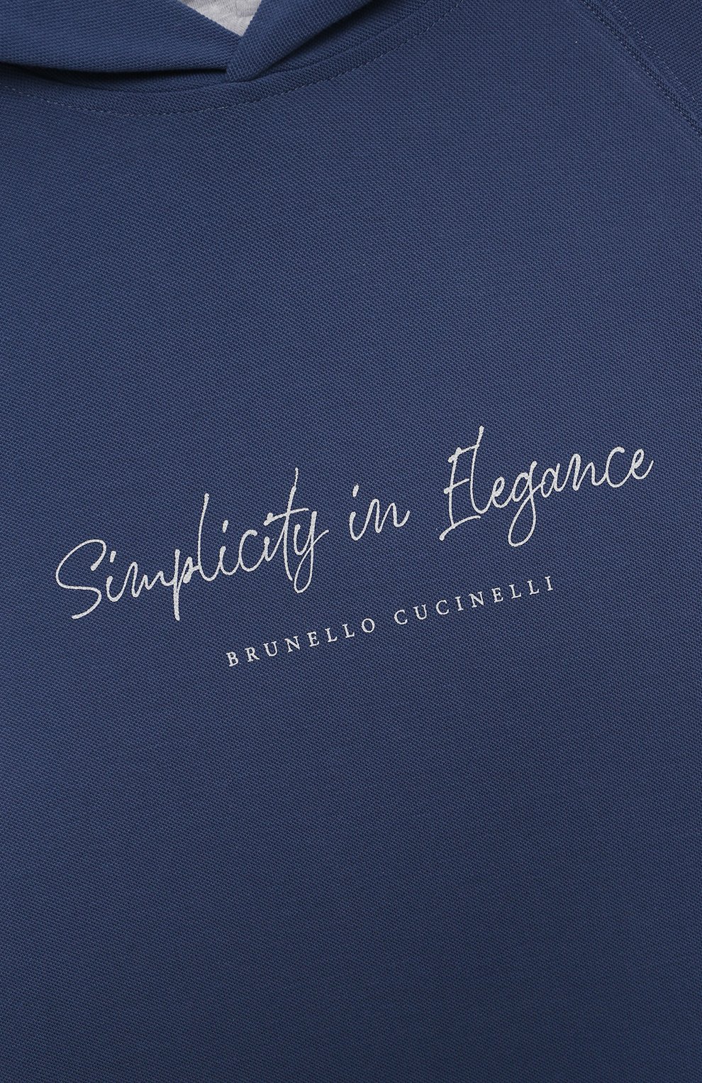 Худи с короткими рукавами BRUNELLO CUCINELLI, арт. B0T63E153C, фото 3
