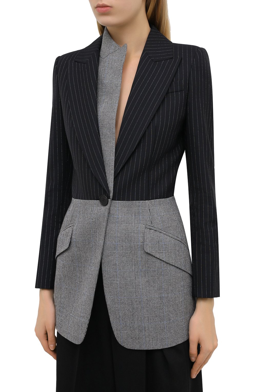 Шерстяной жакет ALEXANDER MCQUEEN, арт. 631942/QJABF, фото 3