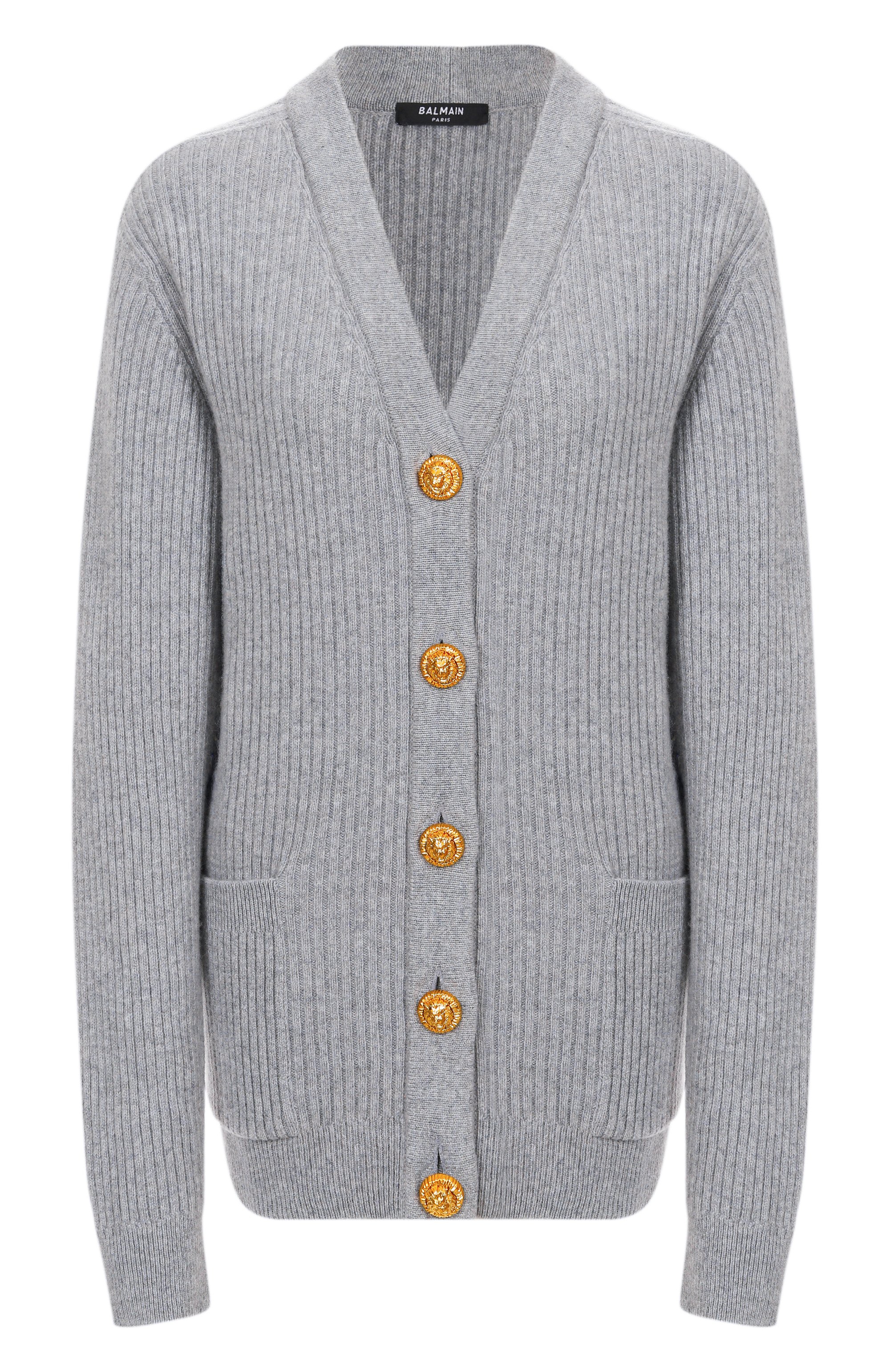 Кардиган из кашемира и шерсти BALMAIN, арт. FF0K0003/KJ17, фото 1