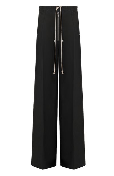 Мужские хлопковые брюки RICK OWENS, арт. RU02F4366/TE