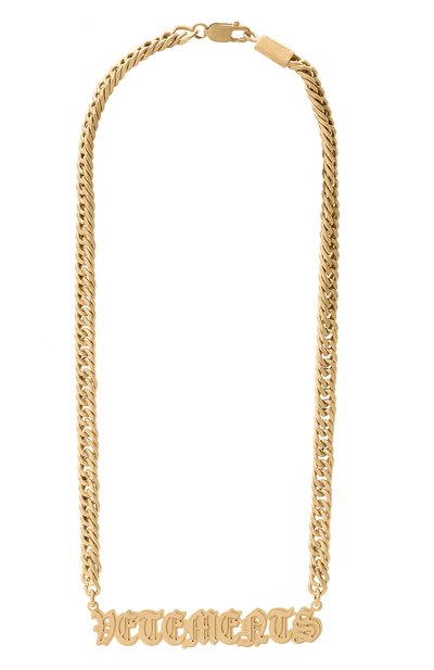 Колье VETEMENTS, арт. UE63NE150G 5100 BRASS