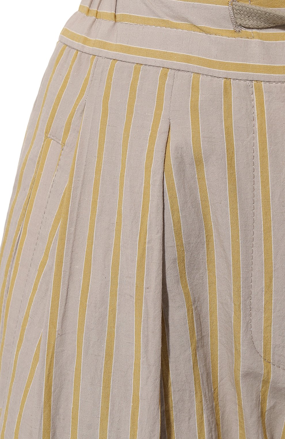 Брюки из хлопка и льна BRUNELLO CUCINELLI, арт. MH564B1312, фото 5