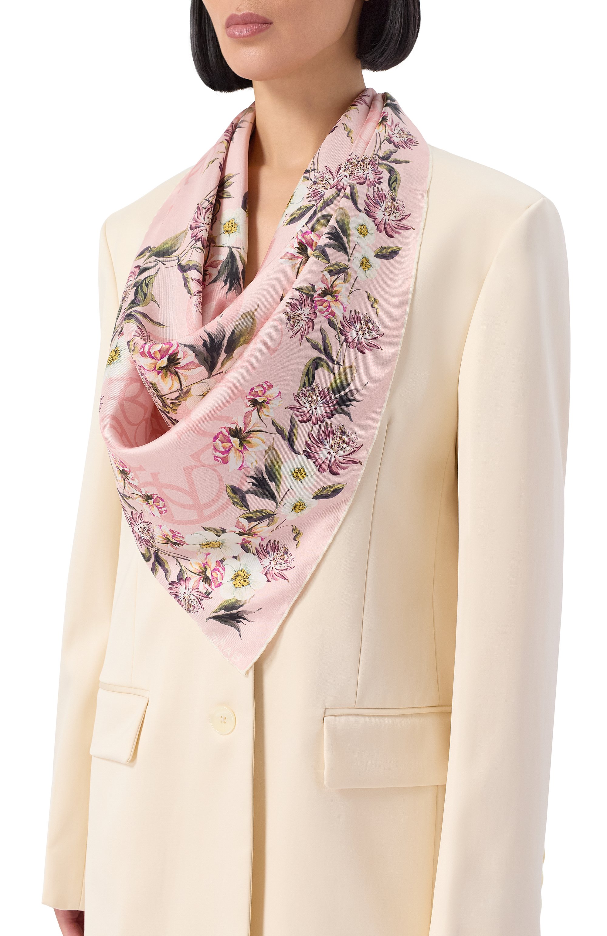 Шелковый платок ELIE SAAB, арт. SE9090SR686, фото 2