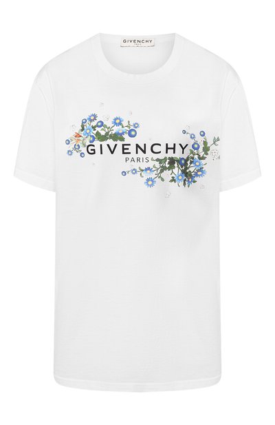 Женская хлопковая футболка GIVENCHY, арт. BW70753Z39