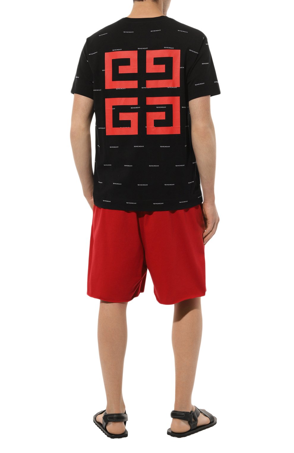 Хлопковая футболка GIVENCHY, арт. BM716R/3YE4, фото 2