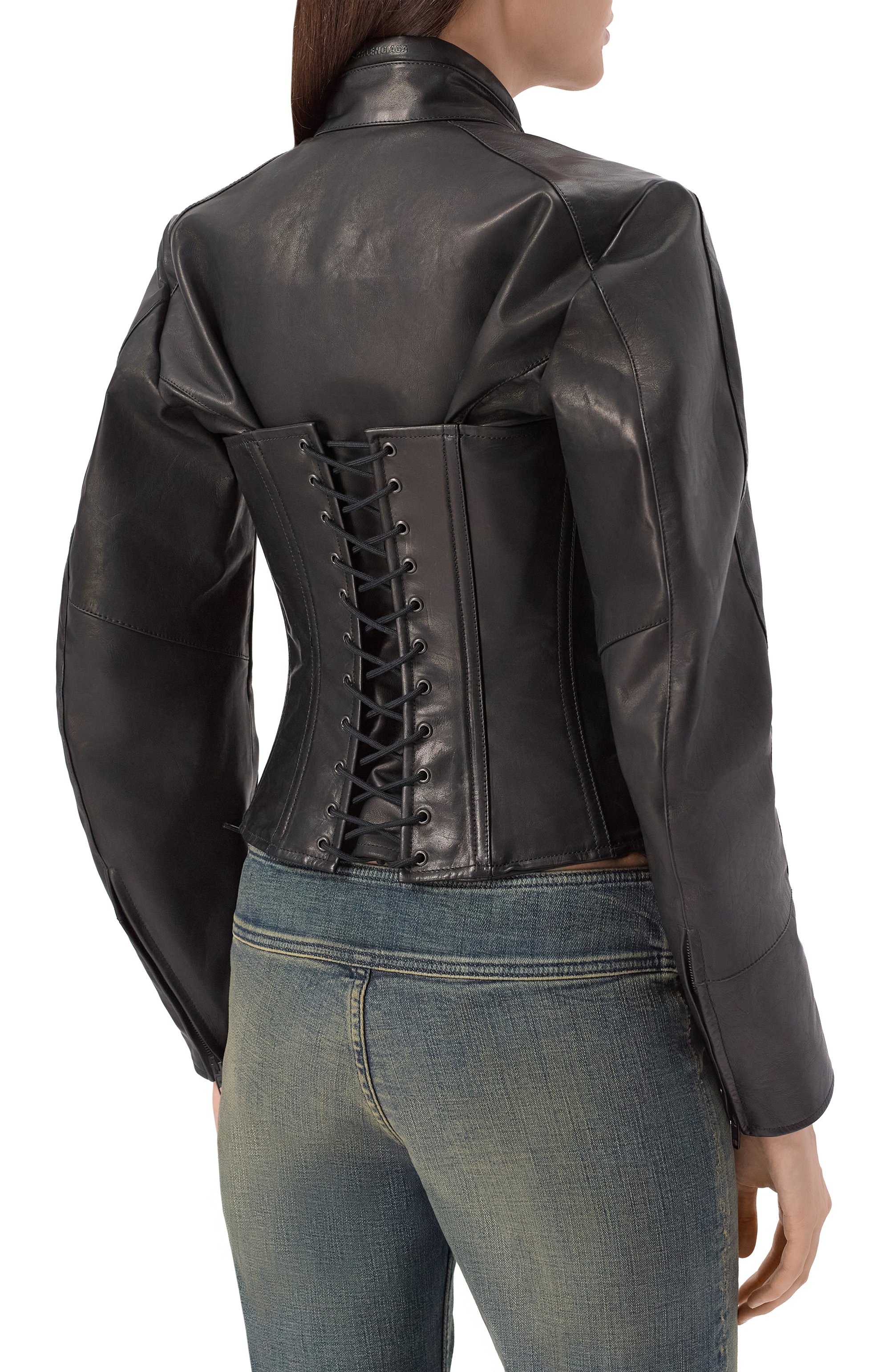 Кожаная куртка BALENCIAGA, арт. 850491/T0S17, фото 4