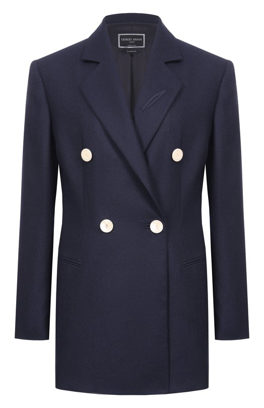 Кашемировый жакет Giorgio Armani GW002970/TE15278 Синий GW002970/TE15278