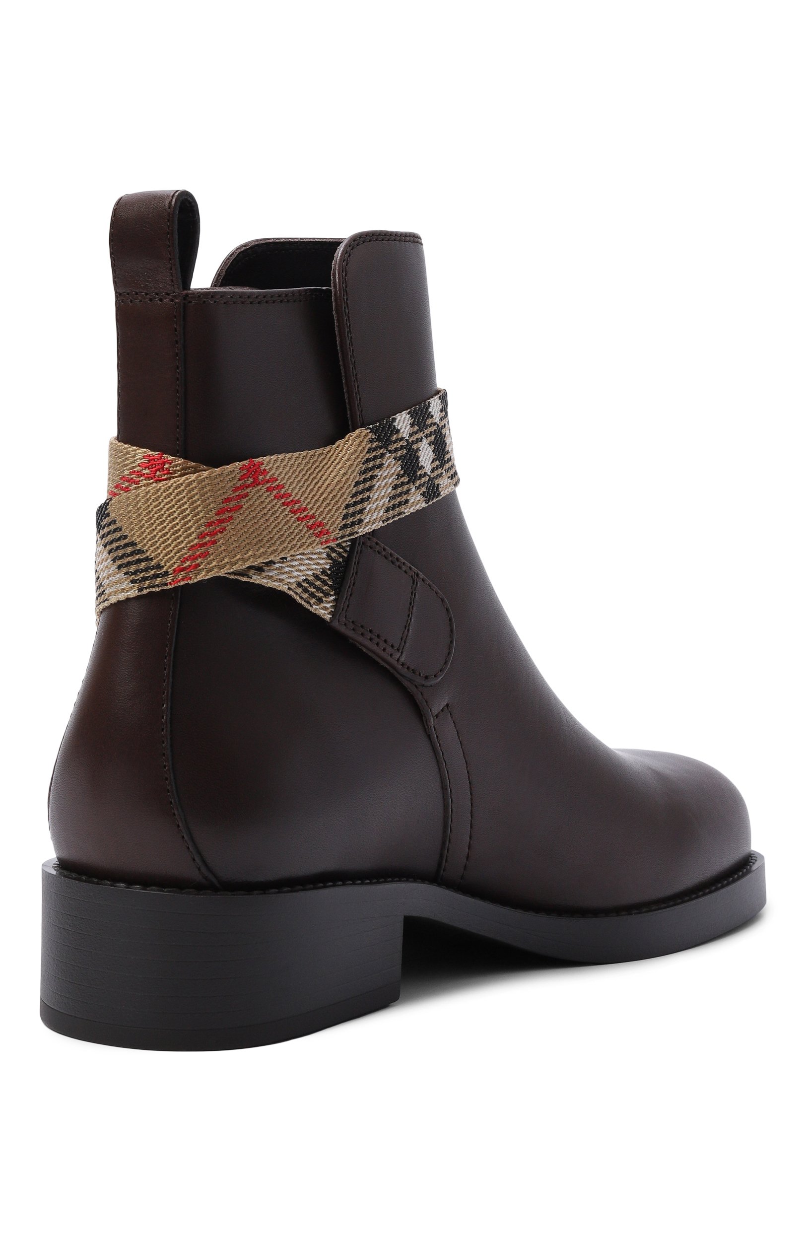 Кожаные ботинки huntley BURBERRY темно-коричневого цвета по цене 117000 руб., арт. 8128779, фото 5 Кожаные ботинки huntley BURBERRY, арт. 8128779, фото 5
