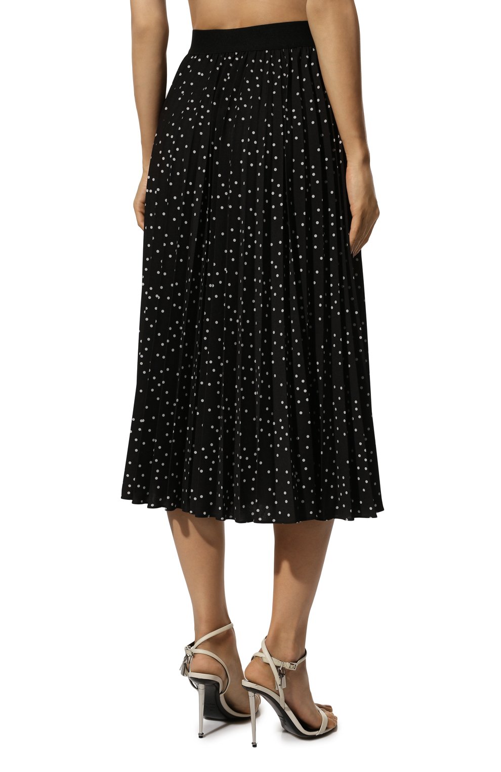 Плиссированная юбка SEVEN LAB, арт. SKG20-80 polkadot black, фото 4