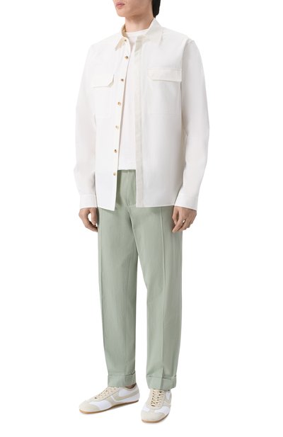 Мужские хлопковые брюки DRIES VAN NOTEN, арт. 020904/3309