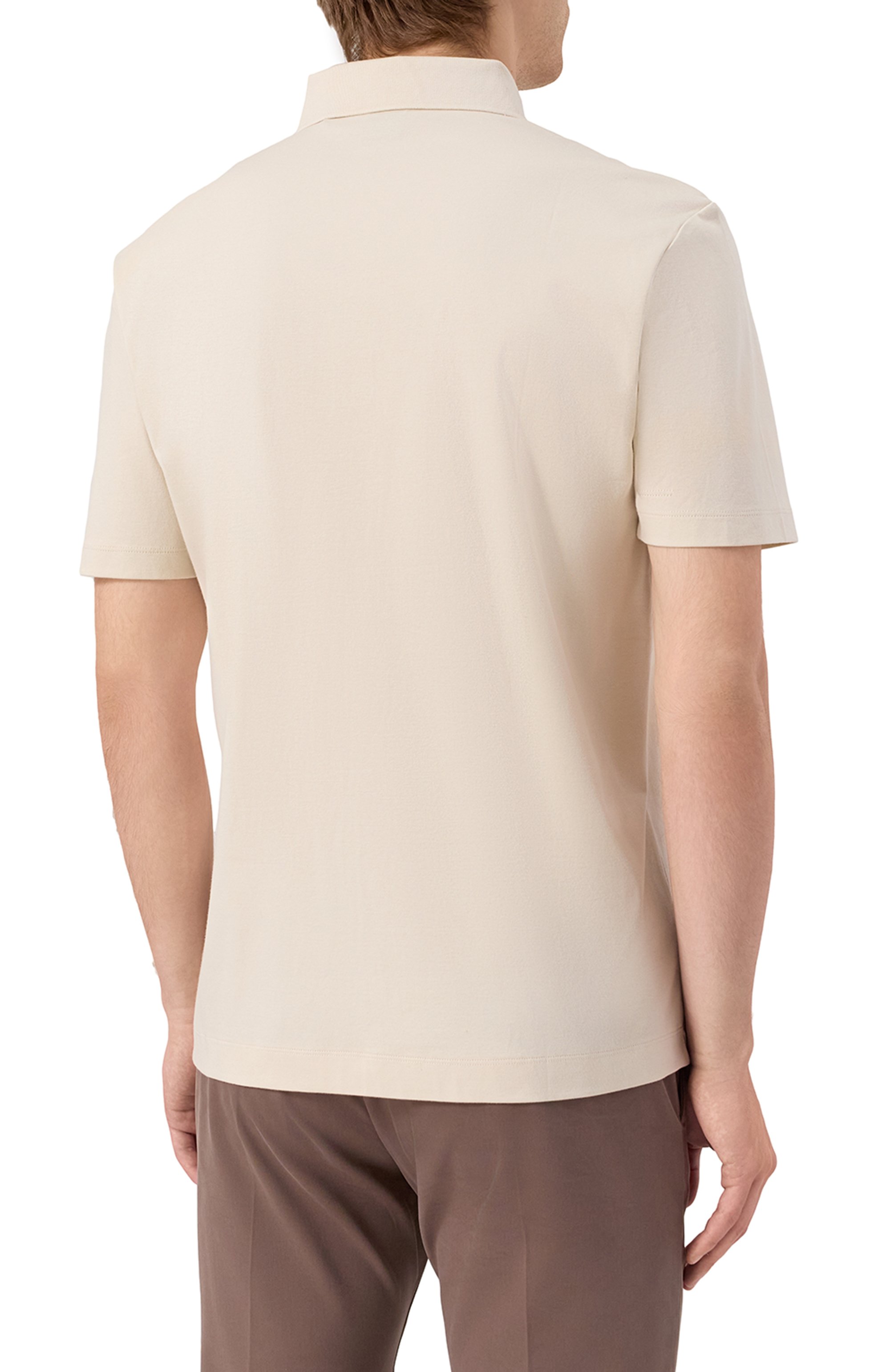 Хлопковое поло BOSS, арт. 50520297, фото 4