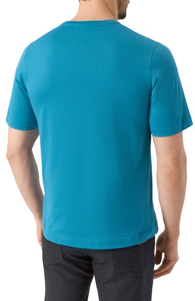 Хлопковая футболка ZILLI, арт. TSR02AM0100VLE000, фото 4