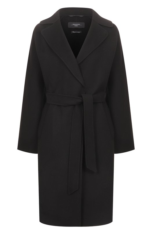 Шерстяное пальто Weekend Max Mara CIVADA Чёрный CIVADA