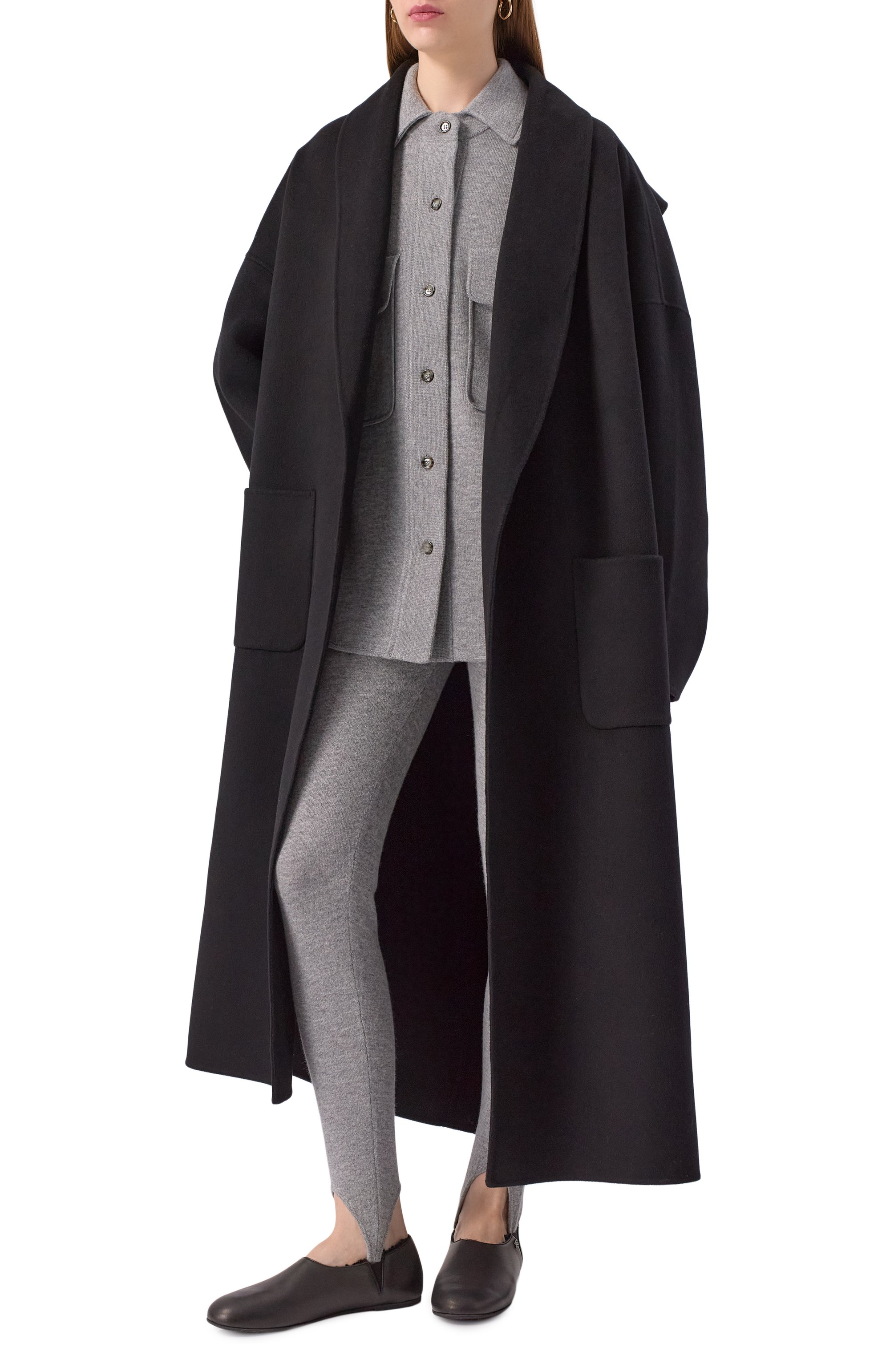 Легинсы из шерсти и кашемира ALLUDE, арт. 255/17053, фото 2