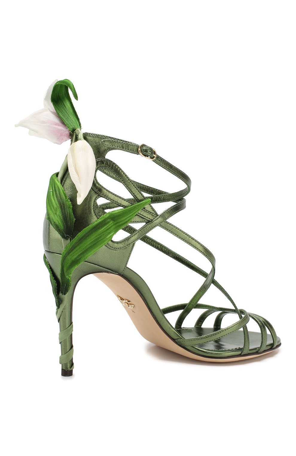 Кожаные босоножки keira DOLCE & GABBANA, арт. CR0820/AA132, фото 4