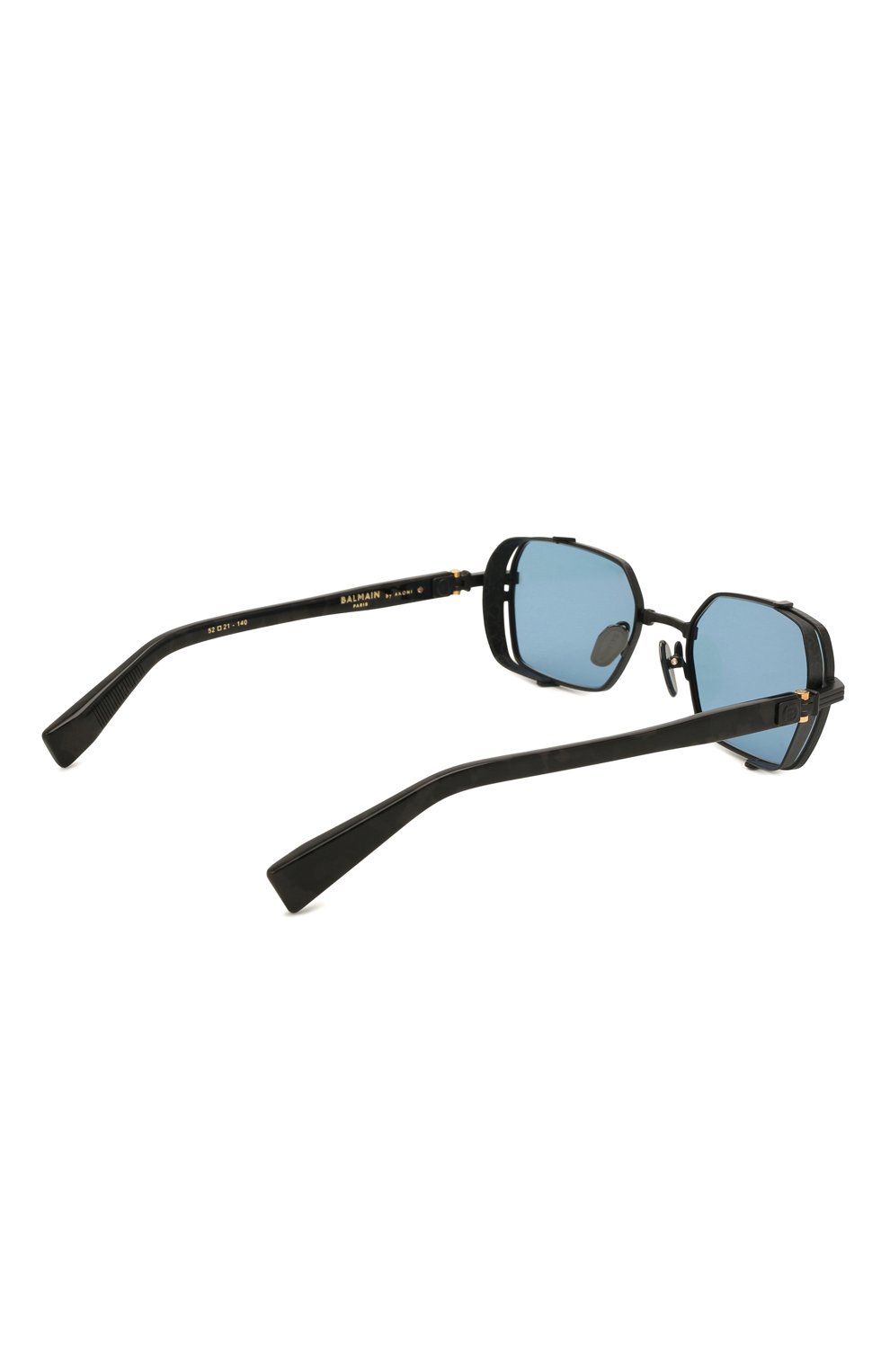 Солнцезащитные очки BALMAIN голубого цвета по цене 71600 руб., арт. BPS-117C-52, фото 4 Солнцезащитные очки BALMAIN, арт. BPS-117C-52, фото 4