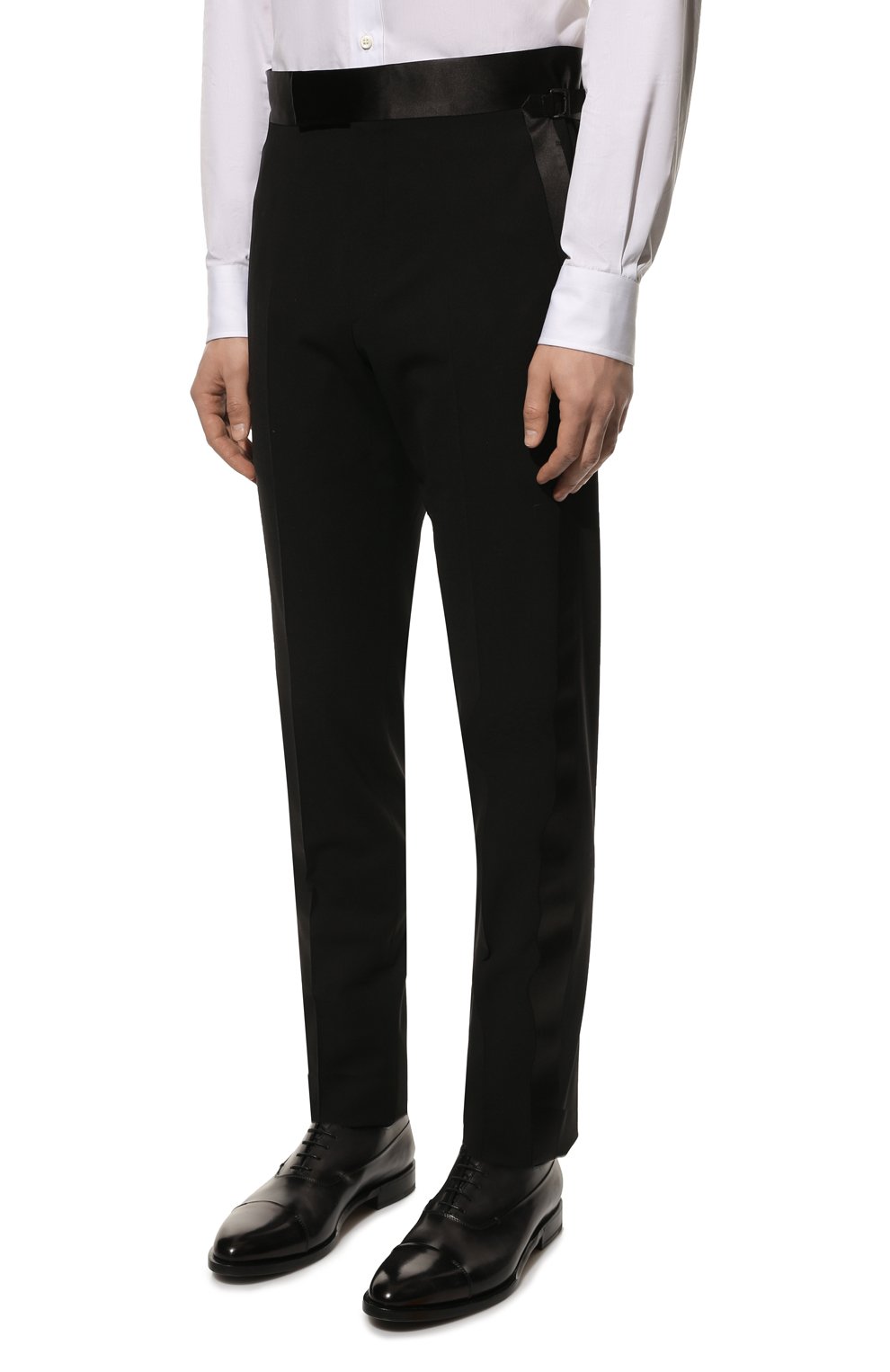 Шерстяной смокинг TOM FORD черного цвета по цене 457000 руб., арт. 338R00/21M544, фото 4 Шерстяной смокинг TOM FORD, арт. 338R00/21M544, фото 4