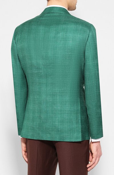 Пиджак из кашемира и шелка KITON, арт. UG81K06S18, фото 4
