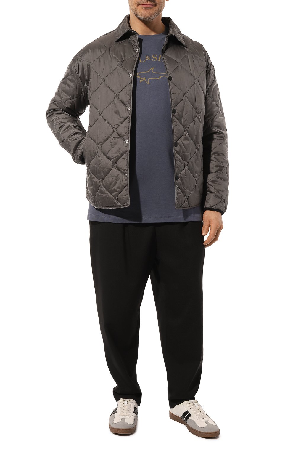 Хлопковая футболка PAUL&SHARK, арт. 24411032, фото 2